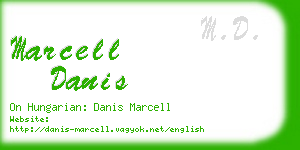 marcell danis business card